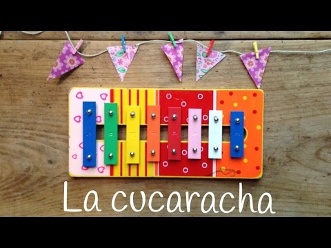 ¿Qué canciones simples pueden aprender los niños en el xilófono?